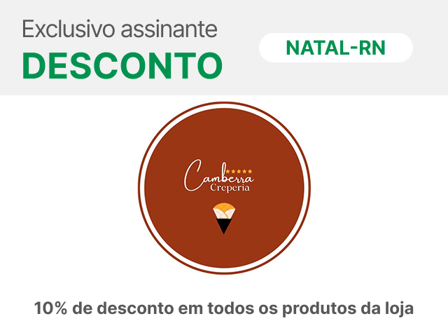 Desconto Camberra Creperia